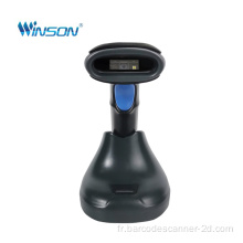 Barcode Reader Scanner USB avec support